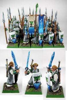 High Elf Spearmen Unit by Astonia