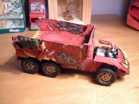 Scracthbuild Ork Wartrukk by frankietanch