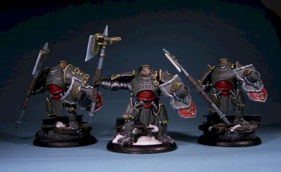 Khador Man-O-War Shocktrooper Squad NMM by Egberth