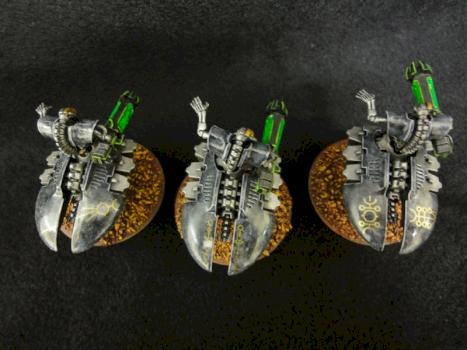 Necron Destroyers WIP by screwthebobbin