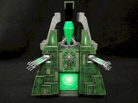 Necron Monolith by screwthebobbin