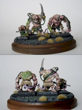 Island of Blood Skaven Rat Ogres by docred7