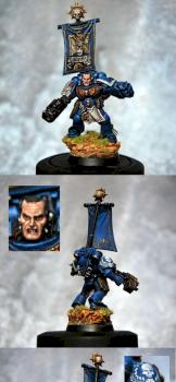 Ultramarines Space Marine Veteran Seregeant by Purc