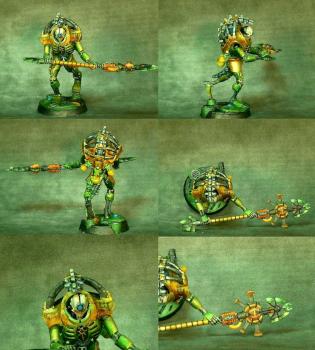 Necron Triarch Praetorian by SpectralDragon