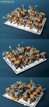 Mantic Dwarf Miners by BloodyBeast.com