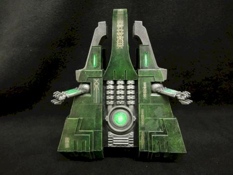 Necron Monolith by screwthebobbin