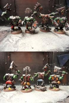 Ork Nobz Four by dsrrichter