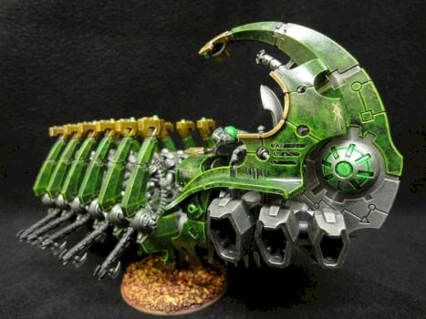 Necron Ghost Ark WIP by screwthebobbin