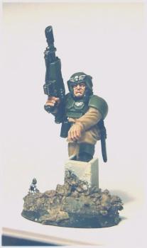 Cadian infantry by dwart