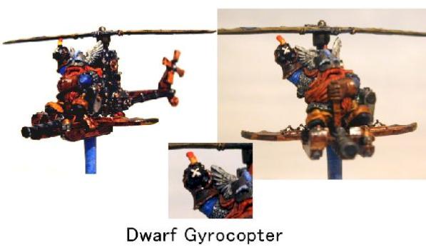 Dwarf Gyrocopter Old School by cardheros6wo6