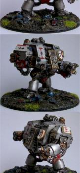 Grey Knight Dreadnought with multimelter by Killa