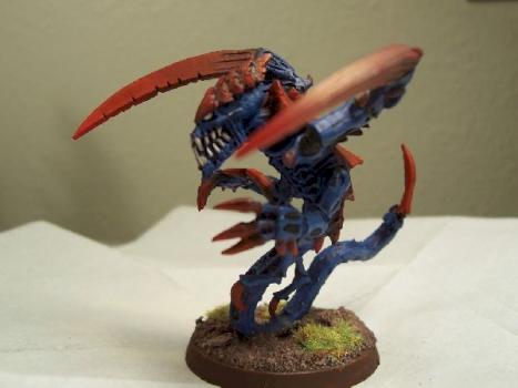 Tyranid ravenger by munkeyjoepaints