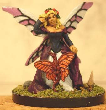 Arianna, Fairy Princess W/ Fairy Dragon WIP by Drake Farstrider