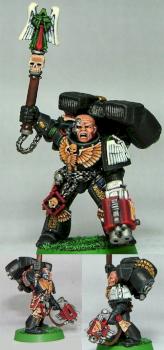 Dark Angels Interrogator Chaplain by the alleycat