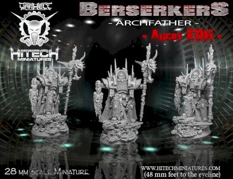 Angry EON Archfather of Berserkers army by hitechminiatures