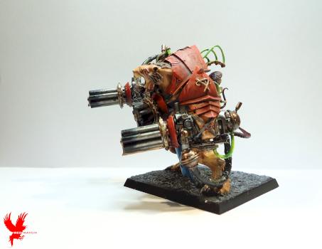 Skaven Stormfiend by RedRavonMinis