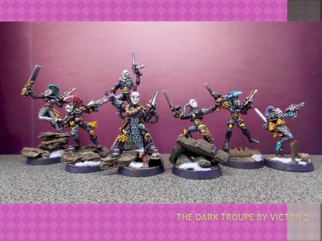 Harlequin Troupes by neojarlaxe