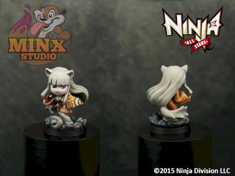 Tamamo no Mae of Clan Kitsune from Ninja All-Stars by Minx Studio