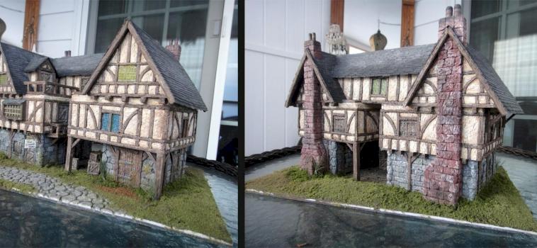 Scratchbuilt Inn Terrain by sappet102