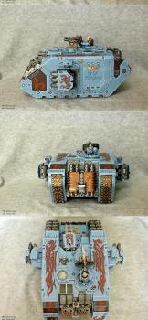 Space Wolves Land Raider Crusader by Mr.Wednesday