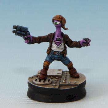 Smap, Illyrian Galactic Recovery Agent - Bombshell Miniatures - Counterblast by Astorderire