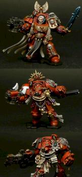 Squad Lorenzo, Space Hulk Blood Angels by deadfishpainting