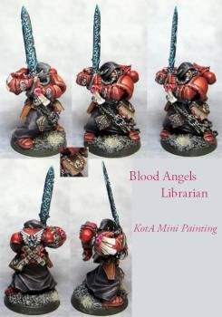 Blood Angels Librarian by Ulrik