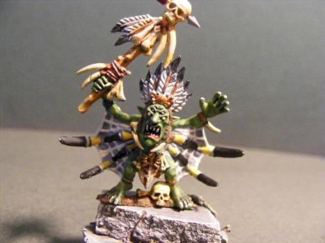 Forest Goblin Shaman by mikesminis