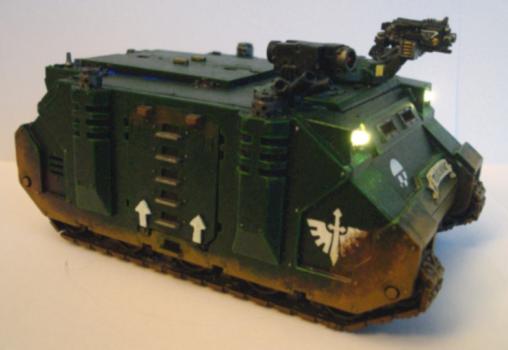 Dark Angels Rhino by Valorus