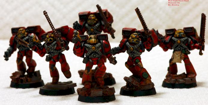 Blood Angels Assault Squad 2/2 by Prometheum5