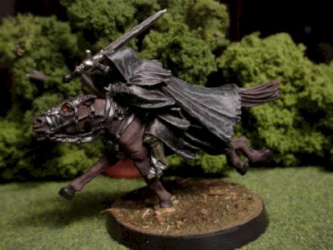 Mounted Ringwraith by Ross Koga