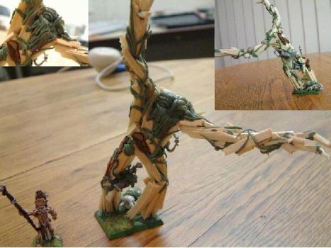 tree size treeman in green by wizard of the strom