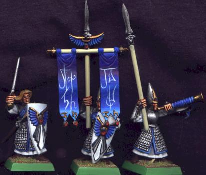 High Elf Spearmen Command by Aschul