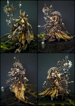 Belisarius Cawl W40K in Grimdark Style by statistx