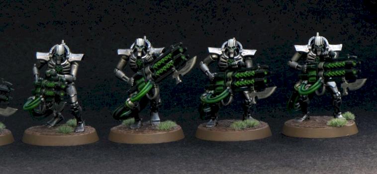 Necron Immortals by maxwin