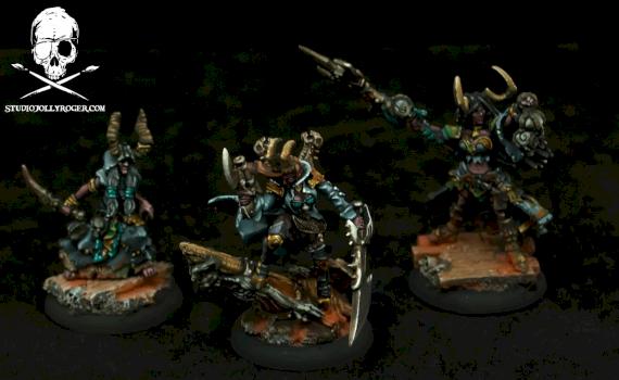 Broken Coast Cryx Army by Jolly Roger Studio