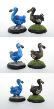 Beach- and Grassland Dodos by Minka