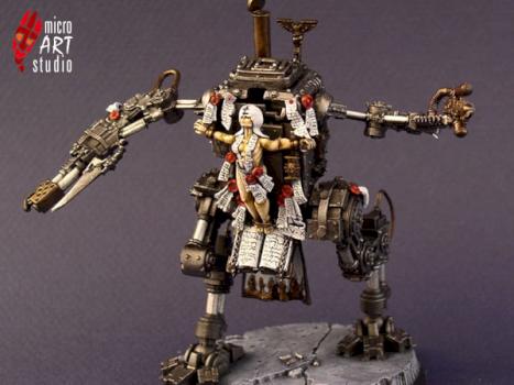 WARHAMMER 40K Witch Hunters Penitent Engine by MicroArt Studio