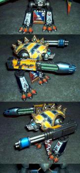 Legio Ignatum (Fire Wasps) Warhound Titan by Scottdsp748