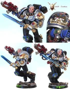 =][= Death Watch Space Marine [Repost] by AAvHDarkblade