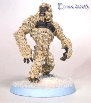 Blackface, the Yeti from Blackfalds by Errex