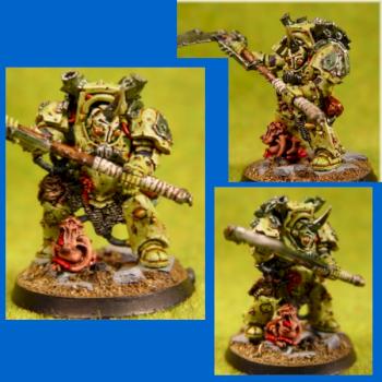 Typhus Lord of Nurgle by gambeano