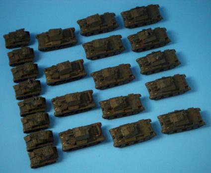 15mm Early War British Armor by pwbinde