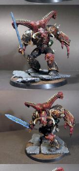 Chaos Daemon Prince WIP by kabaddon