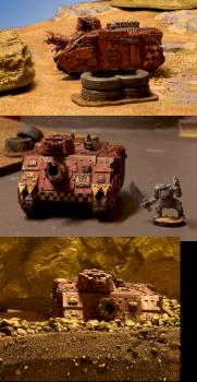 ork looted tank by xzantrax