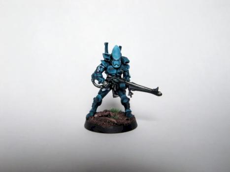 Eldar Guardian Colour scheme test by Simto