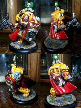 Captain Lysander of the Imperial Fists by DarianZG