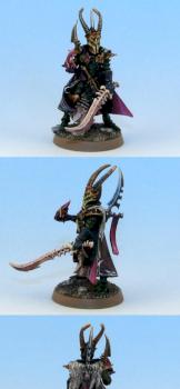 Dark Eldar Archon by green stuff