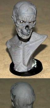 1:6 Zombie bust by volrath1982