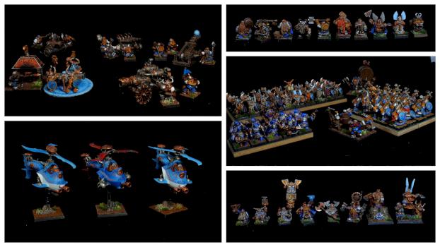 Finished Dwarf Army by Azgaroth